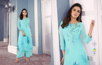 Vinay Fashion Tumbaa Hapiness Georgette kurtis with palazzo