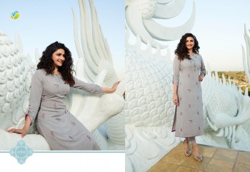 Vinay fashion Tumbaa marvel Khatli work Kurtis wholesaler