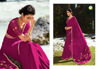 Vinay Fashion Vibrant Chiffon Saree buy Wholesale price