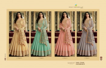 Vinay Rang Mahal Colour plus vol 2 Wedding Gown wholesale Price