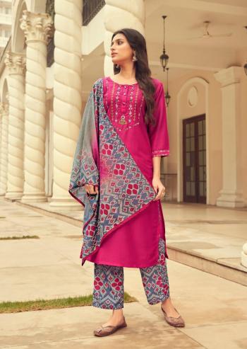 Vink Dreams kurtis with Palazzo and Dupatta catalog