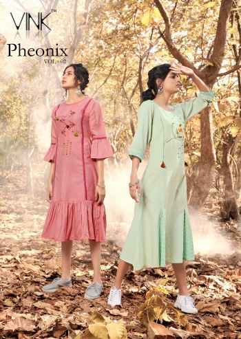 Vink Pheonix vol 2 kurtis wholesaler