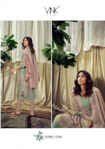 Vink Santorini Cotton Satin kurtis with Pant and Dupatta catalog