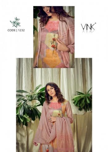 Vink Santorini Cotton Satin kurtis with Pant and Dupatta catalog