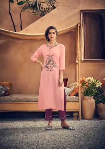 Vink Vintage Nx Kurtis with palazzo wholesaler