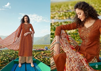 Viona Adaa pashmina Winter Salwar kameez wholesaler