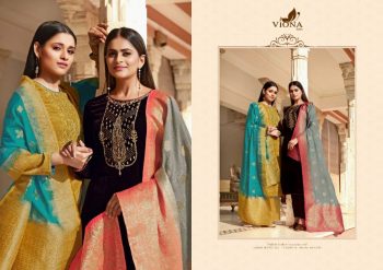 Viona Aliyana Velvet Wedding Salwar Kameez wholesaler