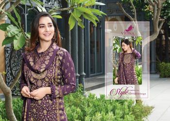 Viona Azviya Pashmina Winter Salwar Kameez