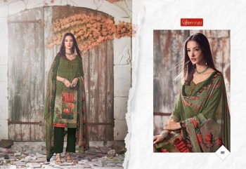 Vishvam Cappuccino Shades Crape Print Salwar suits