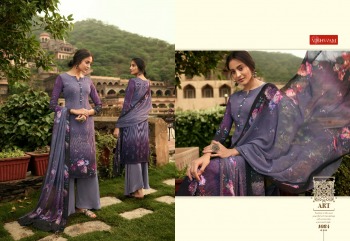 Vishwam fabric Cafe Latte vol 9 Branded Salwar Kameez