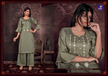 Vitara Rangriti kurtis with Palazzo buy wholesale Price