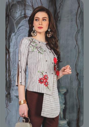 Wanna Majestic Rayon kurtis with pant catalog