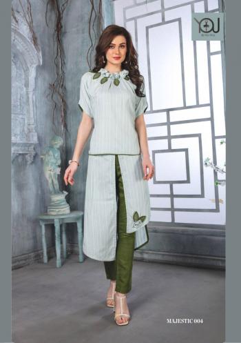 Wanna Majestic Rayon kurtis with pant catalog