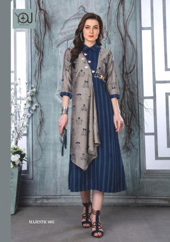 Wanna Majestic Rayon kurtis with pant catalog