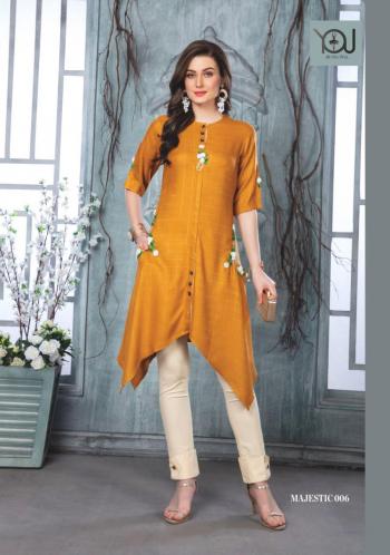 Wanna Majestic Rayon kurtis with pant catalog