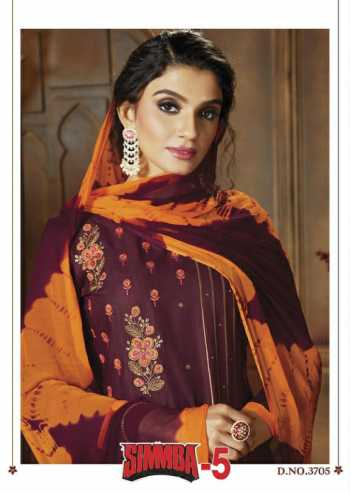 Wanna Simba vol 5 Dress material catalog wholesaler