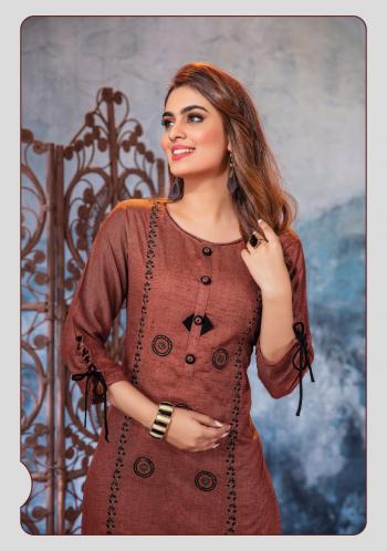 Wanna Sirat Rayon Denim kurtis wholesaler