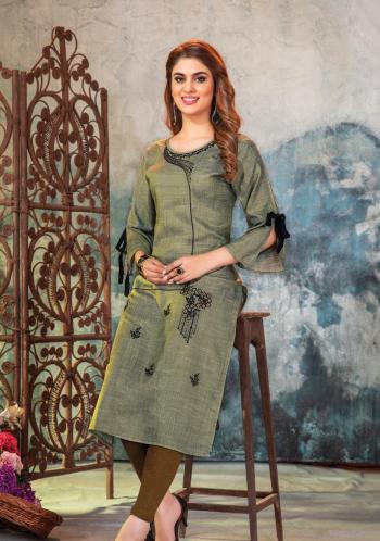 Wanna Sirat Rayon Denim kurtis wholesaler