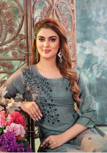 Wanna Sirat Rayon Denim kurtis wholesaler