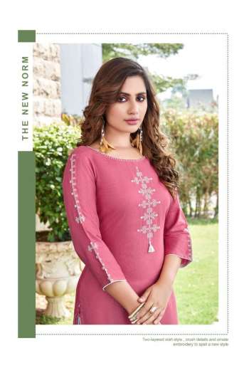 Wooglee Sakshi Rayon Casual wear kurtis wholesaler