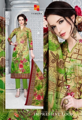 Yamura Aneeqa Karachi Cotton Dress material catalog