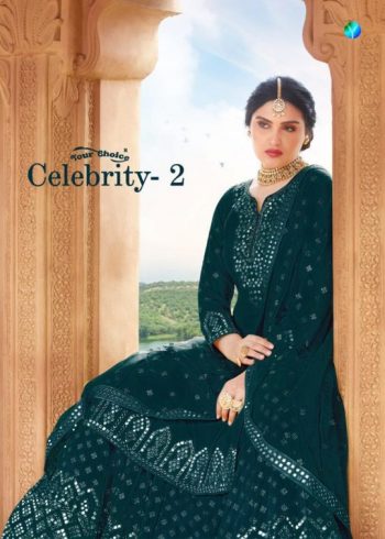 Your Choice Celebrity vol 2 Georgette Wedding Suits catalog