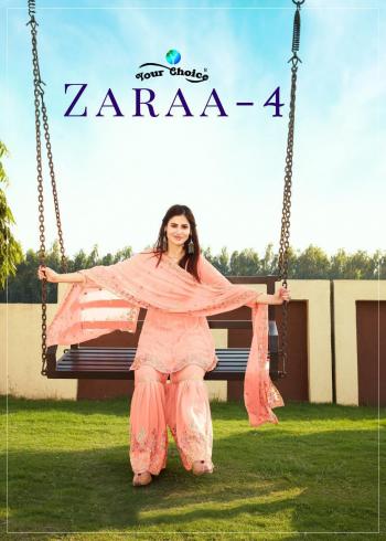 Your Choice Zaara vol 3 Georgette Sharara Salwar Kameez catalog