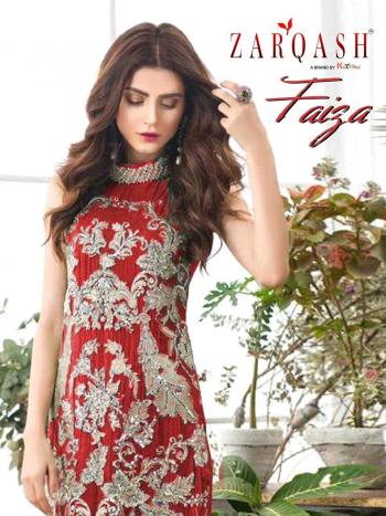 Zarqash Faiza Georgette Pakistani Suits wholesaler