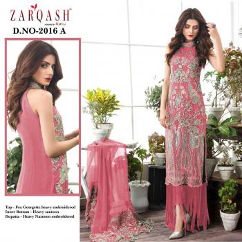 Zarqash Faiza Georgette Pakistani Suits wholesaler