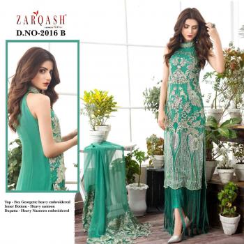 Zarqash Faiza Georgette Pakistani Suits wholesaler