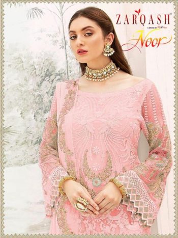 Zarqash Noor Georgette Pakistani Suits wholesaler