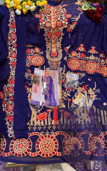 Zarqash Ramsha  hit list Pakistani Suits wholesaler