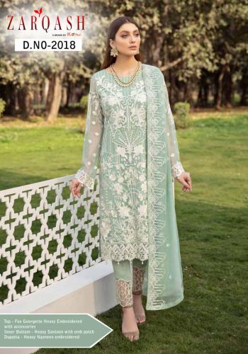 Zarqash Ramsha  hit list Pakistani Suits wholesaler