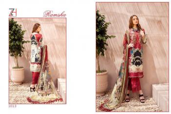 Zaura Hassan Ramsha Jam Cotton Pakistani Suits