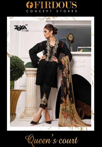 Zeya Firdous Queen Court pakistani Suits Wholesaler