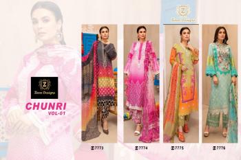 Ziaz Chunari vol 1 Cambric Pakistani Suits wholesaler