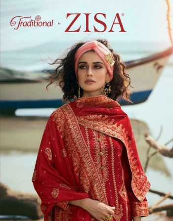 Zisa Traditional Dola Jacquard Salwar Kameez