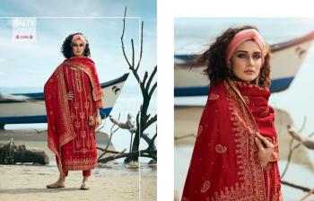 Zisa Traditional Dola Jacquard Salwar Kameez