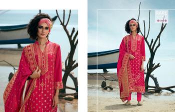 Zisa Traditional Dola Jacquard Salwar Kameez