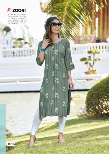 Zoori Akshara vol 2 Rayon casual wear kurtis