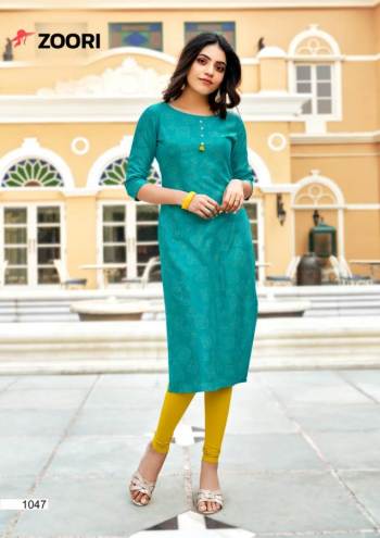 Zoori Akshara vol 6 Rayon Kurtis catalog wholesaler