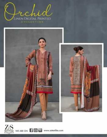 ZS Textile Orchid pakistani Suits wholesaler