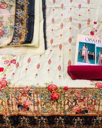 ZS textile Sahil lawn pakistani Suits Wholesaler