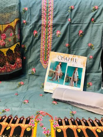 ZS textile Sahil lawn pakistani Suits Wholesaler