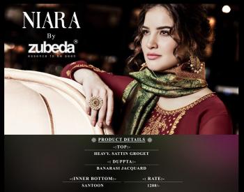 Zubeda Niara Salwar kameez wholesaler