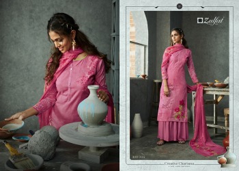 Zulfat Gulmohar Cotton Salwar Kameez wholesaler