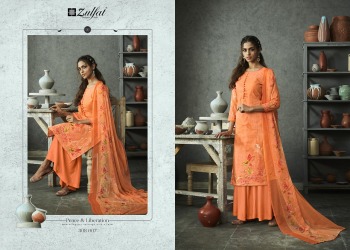 Zulfat Gulmohar Cotton Salwar Kameez wholesaler