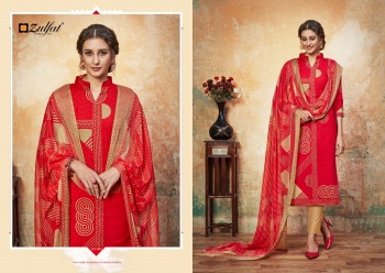 Zulfat Gulnaaz Cotton Suits buy wholesale Price