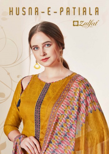 Zulfat Husna E patiala jam Cotton punjabi Dress wholesale Price