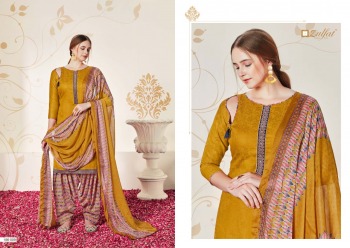 Zulfat Husna E Patiala Jam Cotton Salwar Kameez wholesaler